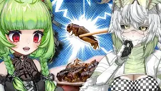 EDIBLE BUGS?! Fine Cuisine with your Bug Waifus! 【 COLLAB w/ Juniper Actias 】
