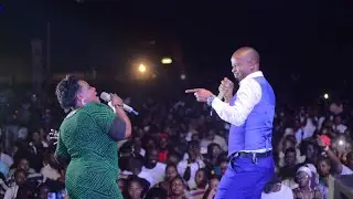 What's this???? Peace Mbabazi and the husband Jack Bakyekoze....at Bakiga nation Lugogo.