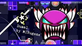 Dumal by MIRugene - ПОБЕДНАЯ ПОПЫТКА ОДНОГО ИЗ СЛОЖНЕЙШИХ МЕДИУМ ДЕМОНОВ, БЕЗУМИЕ!!! | Geometry Dash