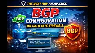 BGP configuration on Palo alto firewall