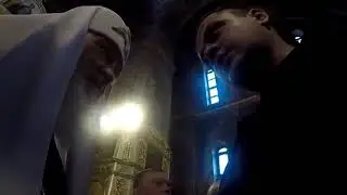 Востриков просит благословения