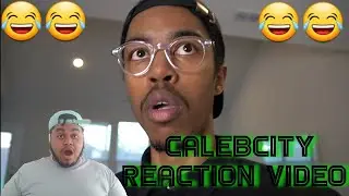 THIS GUY IS TOOOO FUNNY!!!!!!➡️Calebcity Reaction Video⬅️