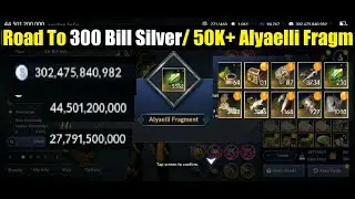 Black Desert Mobile Road To 300 Billion Silver & 50K+ New Gear Fragments