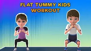 MAT EXERCISE FOR FLAT TUMMY - KIDS WORKOUT | Kids Exercise