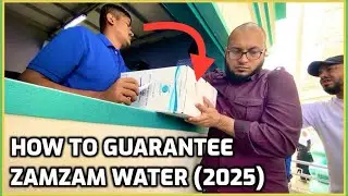 Ep.30 NEW ZamZam rules (2024) How to GUARANTEE ZamZam water (Tourist Visa) Umrah Hajj Jeddah Madinah