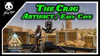How To Get The Artifact of The Crag - Scorched Earth Caves | ARK: Survival Ascended