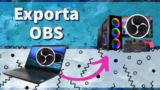 How to export OBS from one PC to another | OBS backup | Tutorial