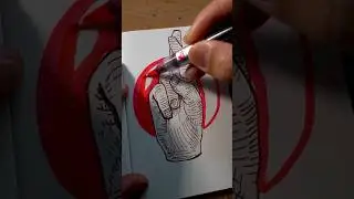 No rest until the Pocket Sketchbook is FILLED 🤞 #shorts #drawings #sketchbookpage