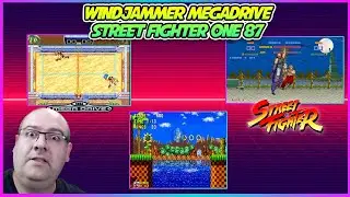 Windjammers megadrive, Street Fighter One 87 mugen et moteur 2d saturn et ps1