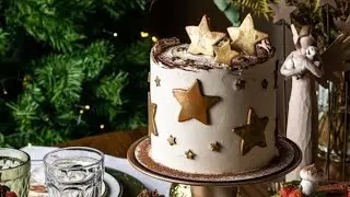 Примеры дизайна рождественских и новогодних тортов🎄☃️🎅Examples of Christmas & New Year cake designs