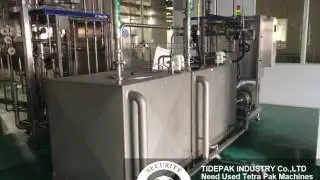 Used Tetra Pak Filling Line A3 complex flex 250ml completely line