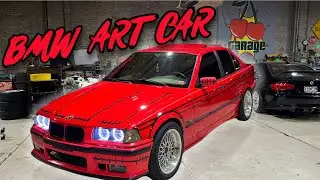 MAKING A BMW E36 ART CAR!!