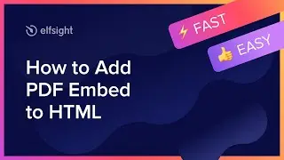 How to Add PDF Embed to HTML