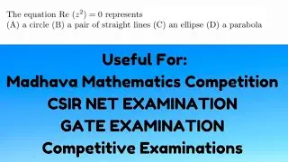 Solution of Madhava Mathematics Competition Question | Basic properties of complex analysis