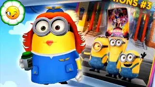 Minion Rush: Despicable Me #144  Авиа-Боб, Плакаты и Становление Миньонов, ч.3! На весь экран