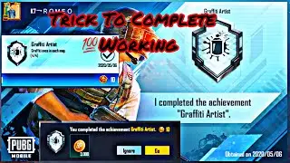 Trick To Complete Graffiti Artist |Vikendi Map Achievement|PUBGM