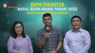 UNDANGAN NATAL BAPA INANG TAHUN 2022 - Selasa, 20 Desember 2022 - 17.00 WIB - GKPS Padang Bulan
