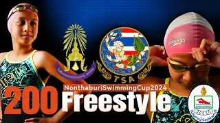 Freestyle 200m. ธนัฐภรณ์ แสนภักดี  #โรงเรียนพระตำหนักสวนกุหลาบมหามงคล #ชมรมว่ายน้ำจังหวัดนนทบุรี