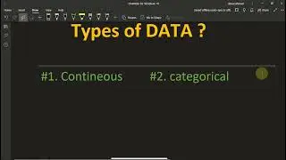 Types of Data | Continuous vs Categorical Data | Statistics - Probability for Data Science | part #2