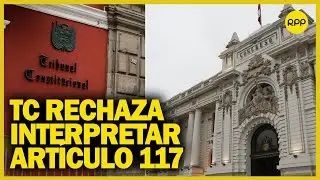 TC rechaza interpretar artículo 117: “Congreso podría presentar nueva demanda competencial”