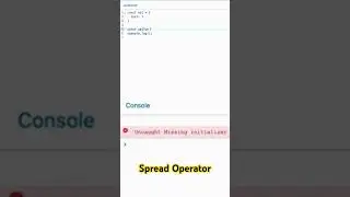 When to use the Spread operator in JavaScript!