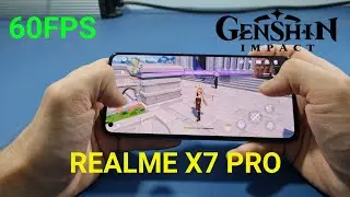Realme X7 Pro 5G 8/256GB Genshin Impact 60fps Test