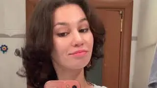 Curly hair transformation just in a minute