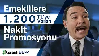 Emeklilere 1200 TL’ye Varan Nakit Promosyon