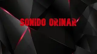 EFECTO SONIDO ORINAR