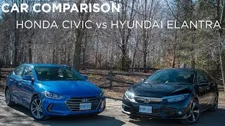Car Comparison | Honda Civic vs Hyundai Elantra | Driving.ca