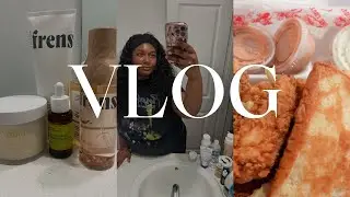 VLOG: april 1st, target haul, raising canes, night skincare routine