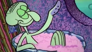 Squidward sings 'How Deep Is Your Love'