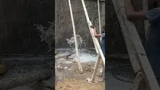 Concrete Pipe Cleaning || Before Concreting || 2023 