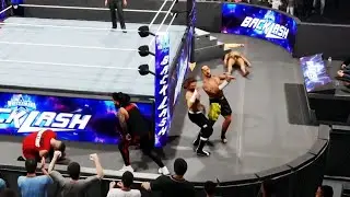 SAMI ZAYN & KEVIN OWENS & MATT RIDDLE vs THE BLOODLINE | WWE Backlash #wwebacklash2023