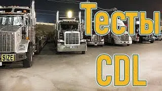Cдача ТЕСТОВ на CDL. Получение пермита CDL. DB#90