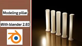 modeling 3d pillars in blender|beginner tutorial