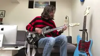 Kurt Cobain Vandalism Strat Nirvana Live at the Paramount edition by Khristore (Harley Benton ST-20)