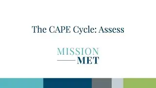 The CAPE Cycle: Assess