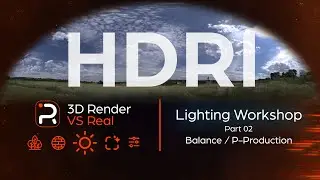 Lighting Workshop Part 2 ( HDRI Balance / P-Production ) 3Ds Max + V-Ray