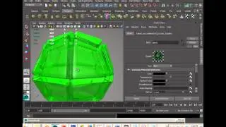 0506 Maya Transfering a glass  material to a texture