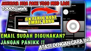 EMAIL SUDAH DIGUNAKAN ‼️ CARA MENGATASI GAGAL LOGIN VSCO MOD | TERBARU 2023