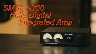 SMSL A200 with Infineon Digital Amplifier
