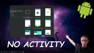 Creating a new NO ACTIVITY project | Android Studio