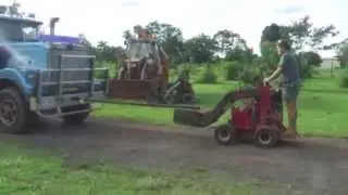 Dingo Pulling Western Star Truck