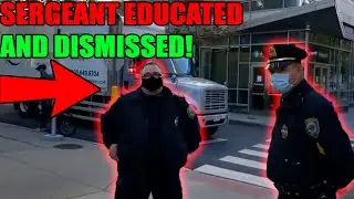 SERGEANT EGO DESTROYED AFTER BEING DISMISSED ! | 1st Amendment Audit