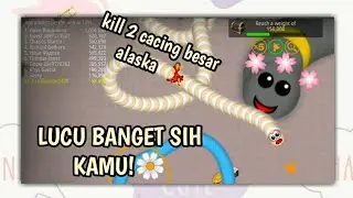 MAIN CACING RECORD FIRST TIME, KILL 2 CACING BESAR ALASKA YAHOED | Fauziah Muchfe