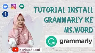 Tutorial Install Aplikasi Grammarly ke Microsoft Word 