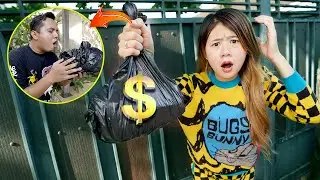 PRANK ZAINAL NEMU UANG RATUSAN JUTA DIDEPAN RUMAH!! DIA KAGET, ENDINGNYA MUNTAH-MUNTAH!!