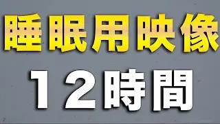 【睡眠用動画】窓に降る雪 No Sounds & No Music