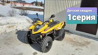 Детский квадроцикл Стелс HUGO 110